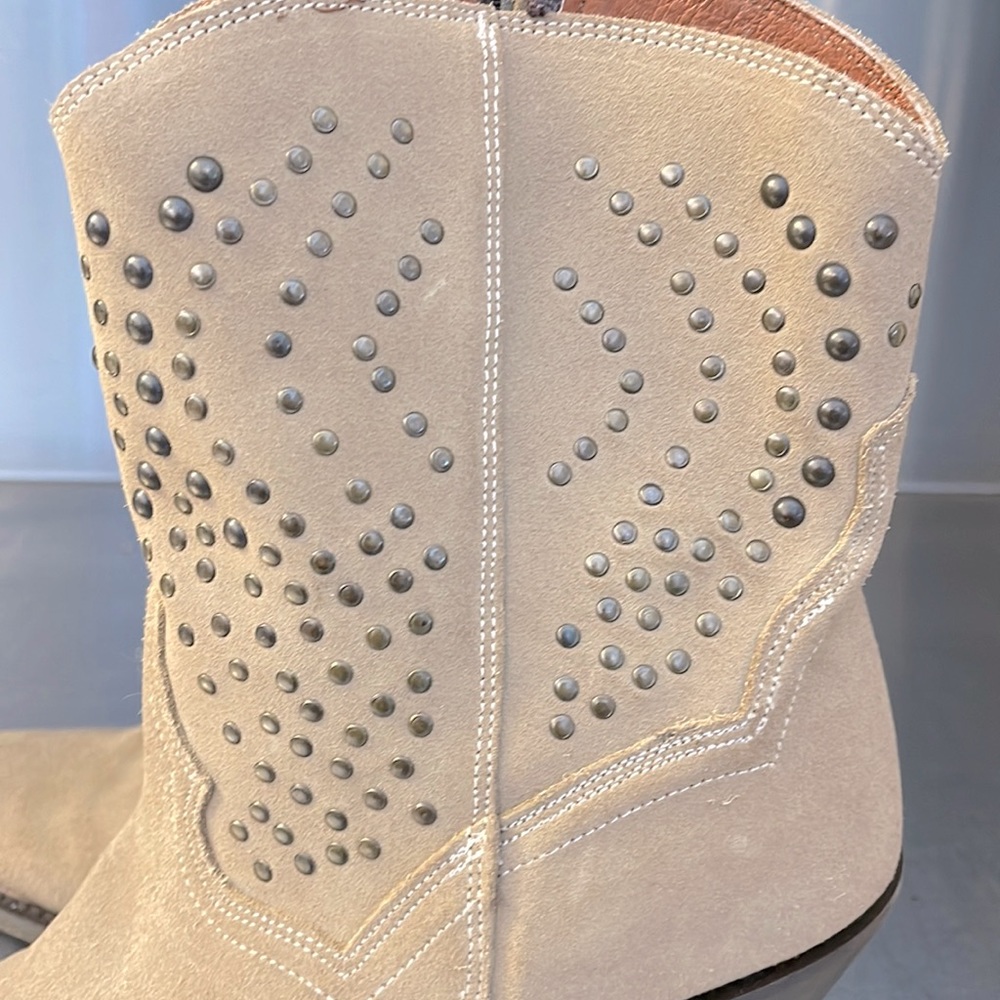 6. Dan Post Suede Stud Boots. New with tags from Sundance. - Picture 4 of 15